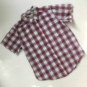 The Children’s Place plaid button down shirt, L